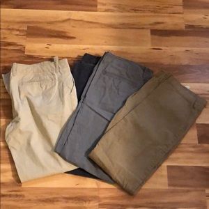 Khaki Pants Bundle (3 pairs)
